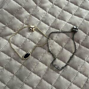 Two Kendra Scott slider bracelets